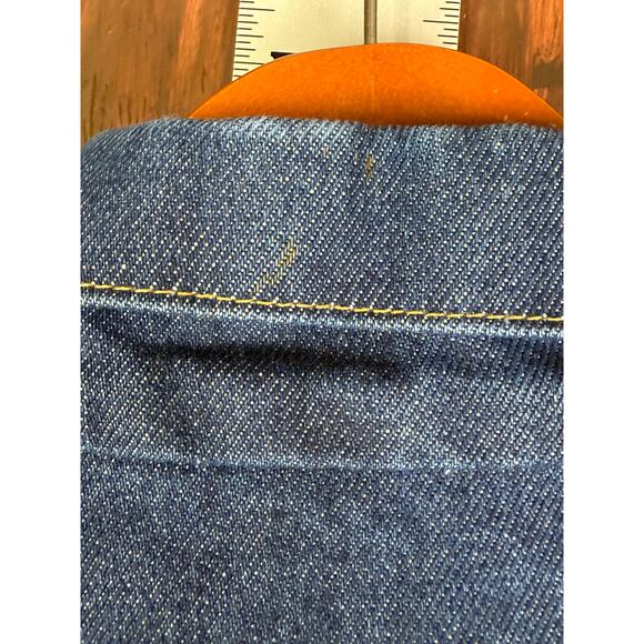 Big Mac Workwear Denim Jacket Trucker Union Made Vintage Indigo Blue Mens XL EUC - Picture 9 of 10